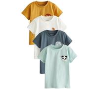 Next Niños Pack de 4 Camisetas de Manga Corta Multi 12 Meses