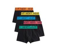 Next Niños Pack de 5 Calzoncillos Black with Varsity Waistband 7 Años