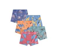NEXT Niños Pack de 5 Calzoncillos con Cinturilla Suave Safari Animals 5 Años-6 Años
