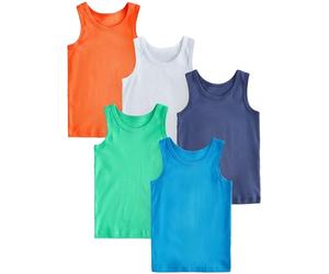 NEXT Niños Pack de 5 camisetas sin mangas Multicolor 3 Años-4 Años