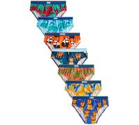 NEXT Niños Pack de 7 Braguitas de algodón Bright Animals 5 Años-6 Años