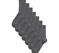 NEXT Niños Pack de 7 pares de calcetines acanalados con alto contenido de algodón