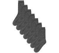 NEXT Niños Pack de 7 pares de calcetines con planta acolchada