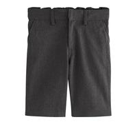 Next Niños Pantalones Cortos Escolares sin Pinzas Delanteras y Cintura estándar Gris 5 Años