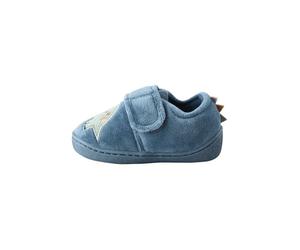 NEXT Niños Pantuflas con Suela de Goma y Forro calentito Blue Dinosaur 26