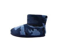 NEXT Niños Pantuflas Estilo Botas Blue Camo 33