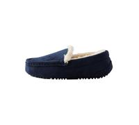 NEXT Niños Pantuflas Tipo Mocasines agradables Navy Blue with Neutral Warm Lining 34