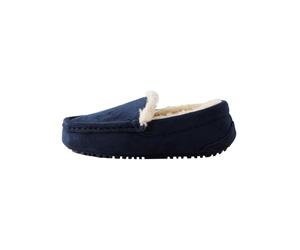 NEXT Niños Pantuflas Tipo Mocasines agradables Navy Blue with Neutral Warm Lining 38