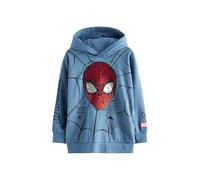 NEXT Niños Sudadera con Capucha con diseño de con Lentejuelas Reversibles de Spiderman Azul Medio 13 Años