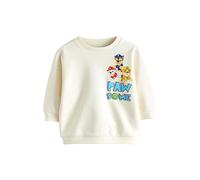NEXT Niños Sudadera con Cuello Redondo de La Patrulla Canina Blanco 3 Años-4 Años