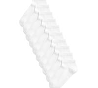 NEXT Pack de 10 pares de calcetines deportivos Blanco EU 27-31