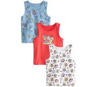 NEXT Pack de 3 camisetas sin mangas con licencia 100% algodón Paw Patrol 2 Años
