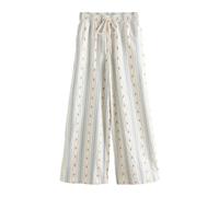 Next Pantalón beige claro / azul cielo / melón 38xregular EUR