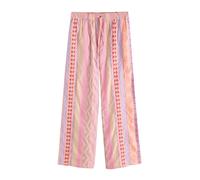 Next Pantalón beige / lila claro / rosa / rojo 44xregular beige / lila claro / rosa / rojo