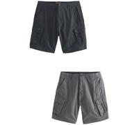 Next Pantalón cargo navy / gris 38xregular navy / gris