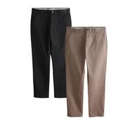 Next Pantalón chino taupe / negro 56xregular taupe / negro