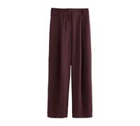 Next Pantalón de pinzas borgoña 44xregular borgoña