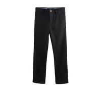 NEXT Pantalones Chinos elásticos de Corte estándar Negro 12 Años
