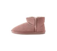 NEXT Pantuflas estilo botas de ante con forro de pelo sintético Mink Pink 42