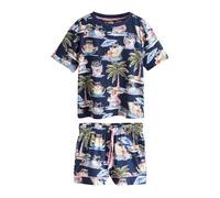 Next Pijama de pantalón corto navy / azul claro / oliva / altrosa XL navy / azul claro / oliva / altrosa