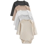 Next Pijama entero/body beige / crema / gris / rosa / negro 80 beige / crema / gris / rosa / negro