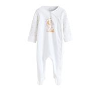 Next Pijama entero/body 'My First Eid' oro / blanco 80 oro / blanco