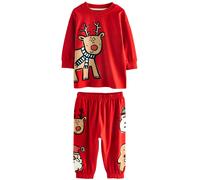 Next Pijama 'Single Xmas' marrón claro / rojo / negro / blanco 80 marrón claro / rojo / negro / blanco