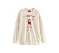 Next Sudadera 'Calories Dont Count' ecru / mezcla de colores S ecru / mezcla de colores