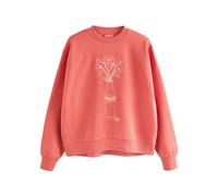 Next Sudadera 'Coca Cola' ecru / rojo anaranjado S ecru / rojo anaranjado