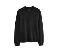 NEXT Sudadera de Cuello Redondo Ligera 100% algodón Negro 3XL