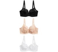 Next Sujetador beige / negro / blanco 100xG EUR