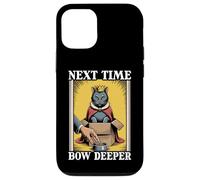 Next Time Bow Deeper Cat In Box - Cuenco de comida con diseño de gato divertido Carcasa para iPhone 12/12 Pro