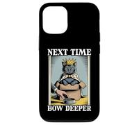 Next Time Bow Deeper Cat In Box - Cuenco de comida con diseño de gato divertido Carcasa para iPhone 12/12 Pro