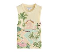 Next Top de punto azul cielo / amarillo pastel / verde oscuro / rosa S-M EUR