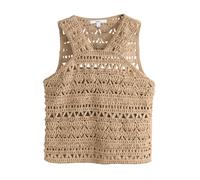 Next Top de punto beige XS EUR