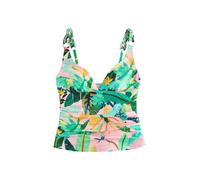 Next Top de tankini verde / coral / rosa 4XL EUR