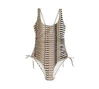 Next Traje de baño marrón claro / marrón oscuro / negro / blanco XL marrón claro / marrón oscuro / negro / blanco