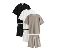 Next Traje para estar en casa brocado / negro / blanco XL brocado / negro / blanco