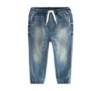 NEXT Niños Vaqueros Estilo Pantalones de chándal cómodos y elásticos Azul Medio 12 Meses-18 Meses