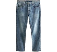 NEXT Vaqueros Elástico para Hombre, Estilo Clásico, Mezcla de Algodón Elástico Azul Claro Vintage W: 36 / L: 31