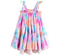 Next Vestido azul claro / lavanda / naranja pastel / rosa claro 146 azul claro / lavanda / naranja pastel / rosa claro