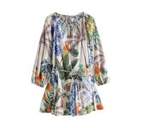 Next Vestido azul / verde / naranja / offwhite 50 azul / verde / naranja / offwhite