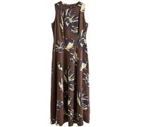 Next Vestido beige / marrón / negro 40 beige / marrón / negro