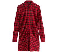 Next Vestido camisero rojo / negro 44 rojo / negro