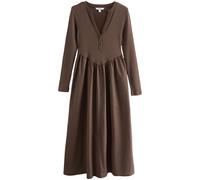 Next Vestido chocolate 42 chocolate