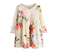 Next Vestido crema / verde / rosa / rojo 92 crema / verde / rosa / rojo