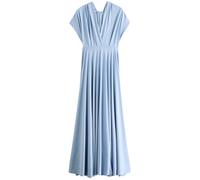Next Vestido de noche azul pastel 44 azul pastel