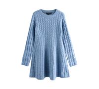 Next Vestido de punto azul claro XL azul claro