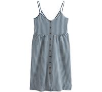 Next Vestido de verano azul oscuro / blanco 42 azul oscuro / blanco
