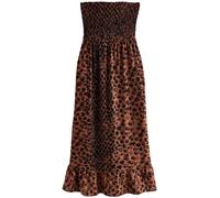 Next Vestido marrón / marrón claro / marrón oscuro 46 EUR